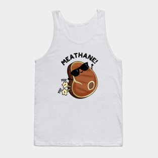 Methane Cute Farting Meat Pun Tank Top